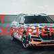 A timely image caption from an Audi e-tron promo.